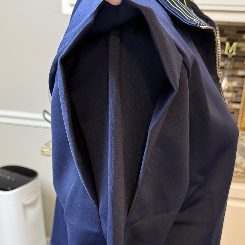 Addison Bay Navy Blue Half-Zip Sweatshirt - Picture 4 of 6